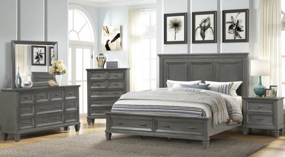 Hamilton Queen 6pc Bed Room Set