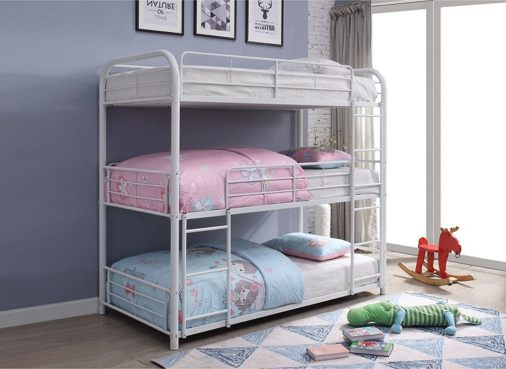 Triple Bunk Bed Metal-B-505