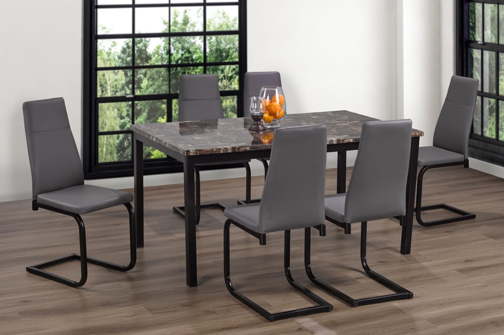 T3201/210 Dining Set 7-PCs