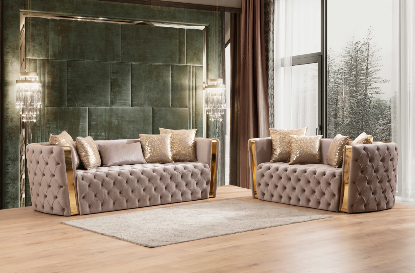 Naomi Sofa Set