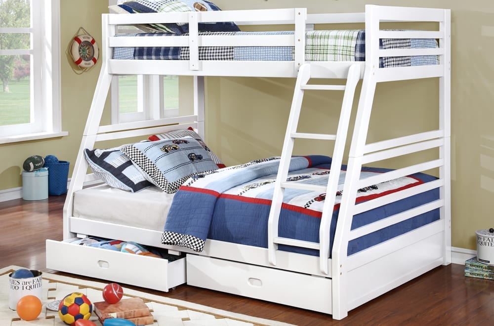 T-2700 Twin/Double Bunk Bed