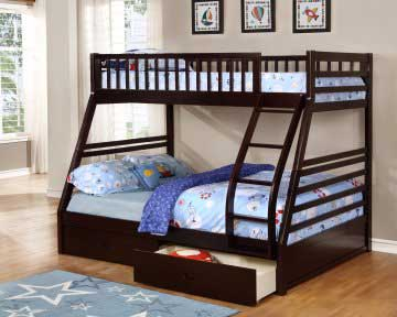 T-2700 Twin/Double Bunk Bed